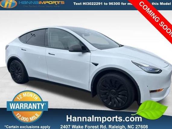 TESLA MODEL Y 2021 5YJYGDEE6MF179713 image